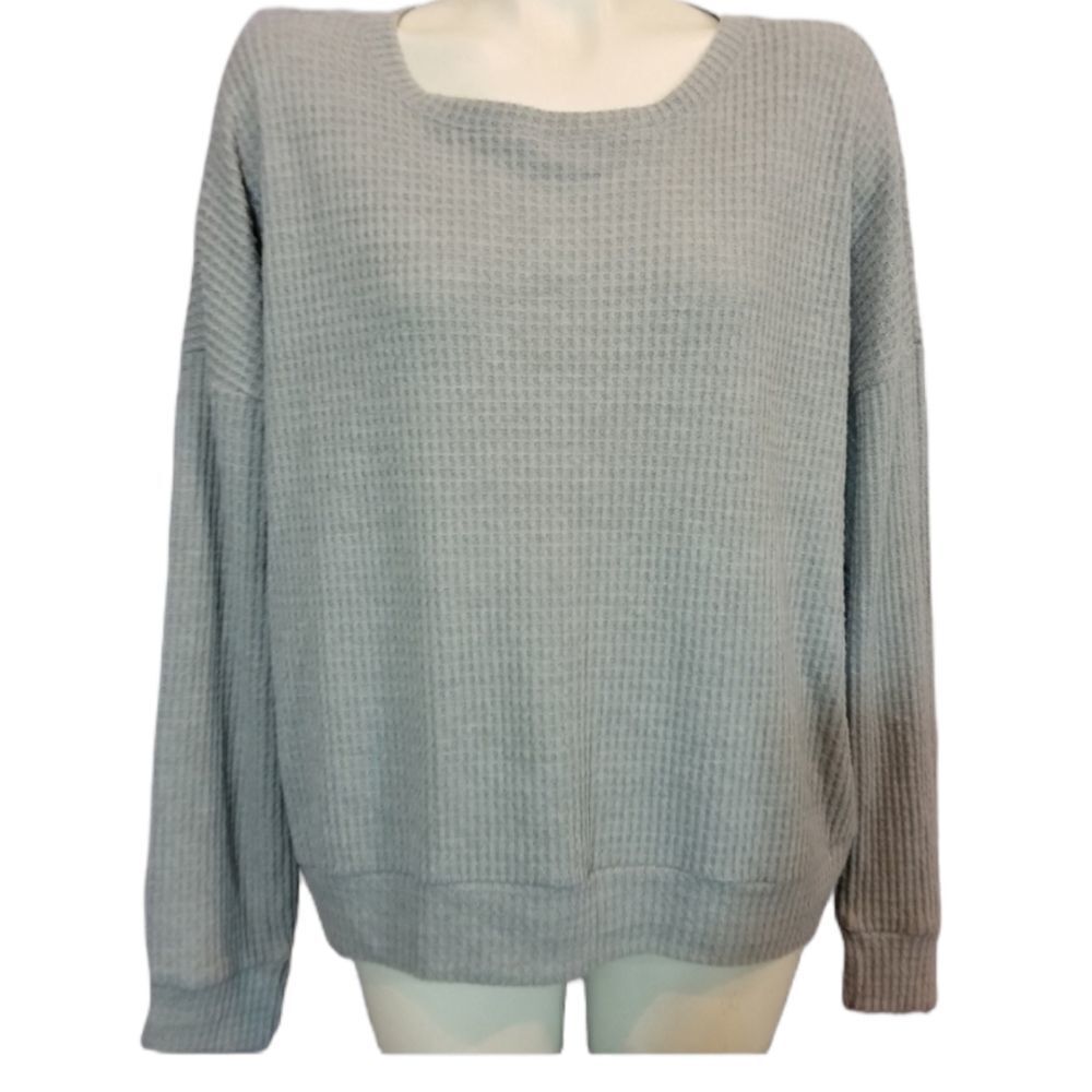 Socialite Pale Green‎ Oversized Sweater Size L
